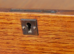 Key escutcheon & lock.